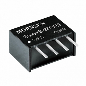 MORNSUN_DC/DC-Fixed Input Converter_SIP/DIP Regulated Output (0.75-2W)_IB05_S-W75R3