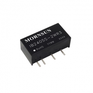 MORNSUN_DC/DC-Fixed Input Converter_SIP/DIP Regulated Output (0.75-2W)_IB2405S-2WR3