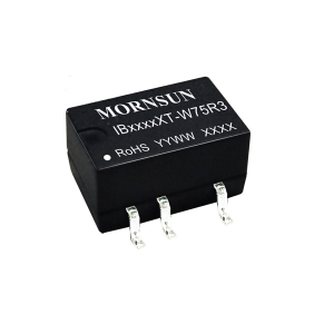 MORNSUN_DC/DC-Fixed Input Converter_SMD Regulated Output (0.75-1W)_IB_XT-W75R3(-TR)