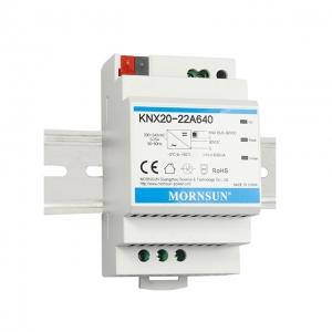 MORNSUN_AC/DC-Enclosed SMPS Power Supply_KNX (20W)_KNX20-22A640