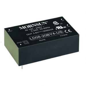 MORNSUN_AC/DC-On-board Converter Module_LD (3-90W)_LD08-20BY4-US