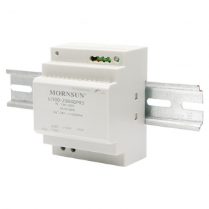 MORNSUN_AC/DC - DIN Rail Power Supply_LI100-20BxxPR3