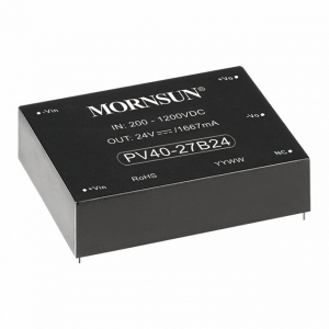 MORNSUN_DC/DC-Wide Input Converter_Photovoltaic Power (5-1000W)_PV40-27Bxx