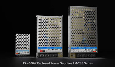 Mornsun 15-350W AC/DC Enclosed Switching Power Supplies