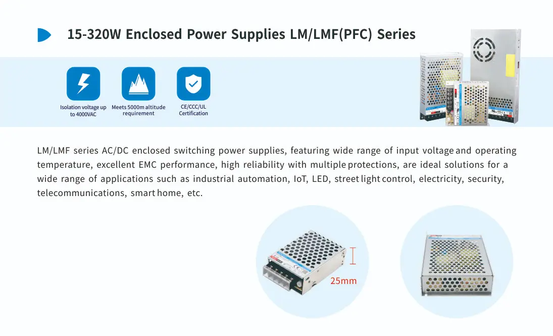 Enclosed LM/LMF(PFC)