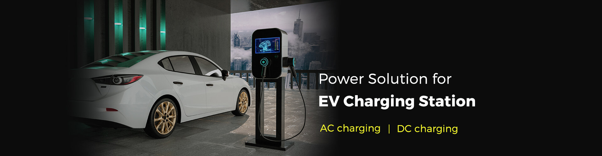 Power Solution for EV Charging Station -- DC charging | AC charging