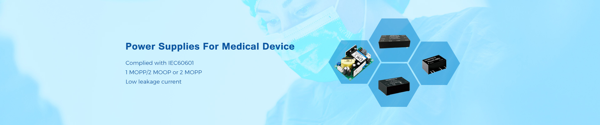 Power supplies for medical devices